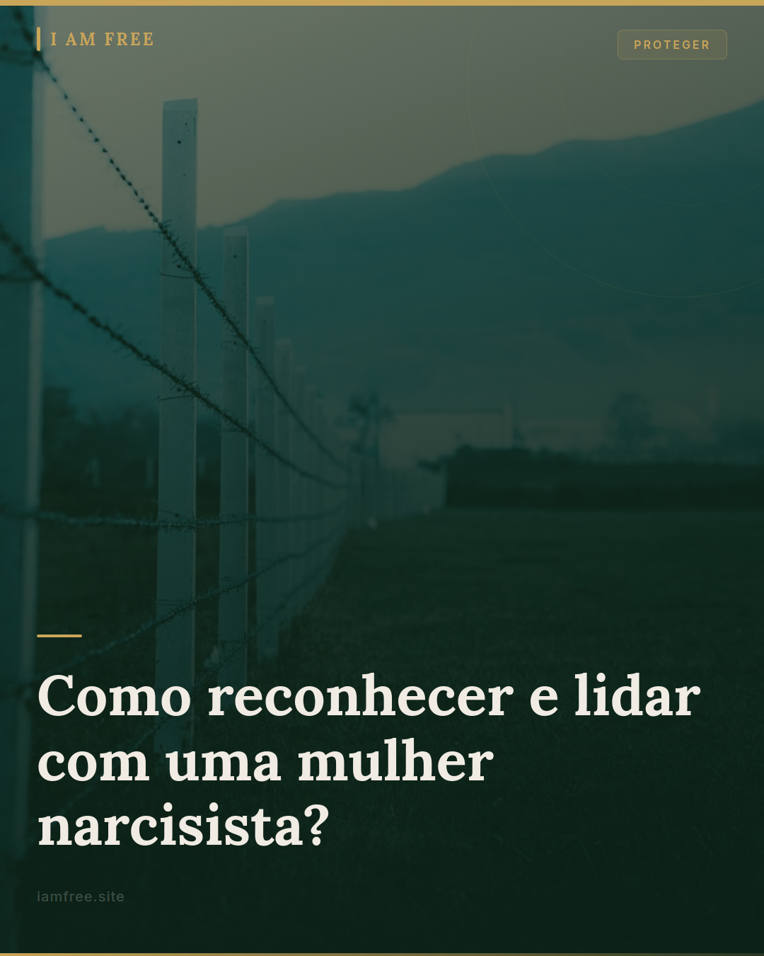 Como reconhecer e lidar com uma mulher narcisista?