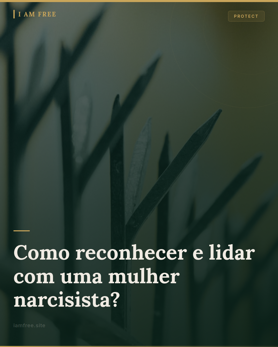 Como reconhecer e lidar com uma mulher narcisista?